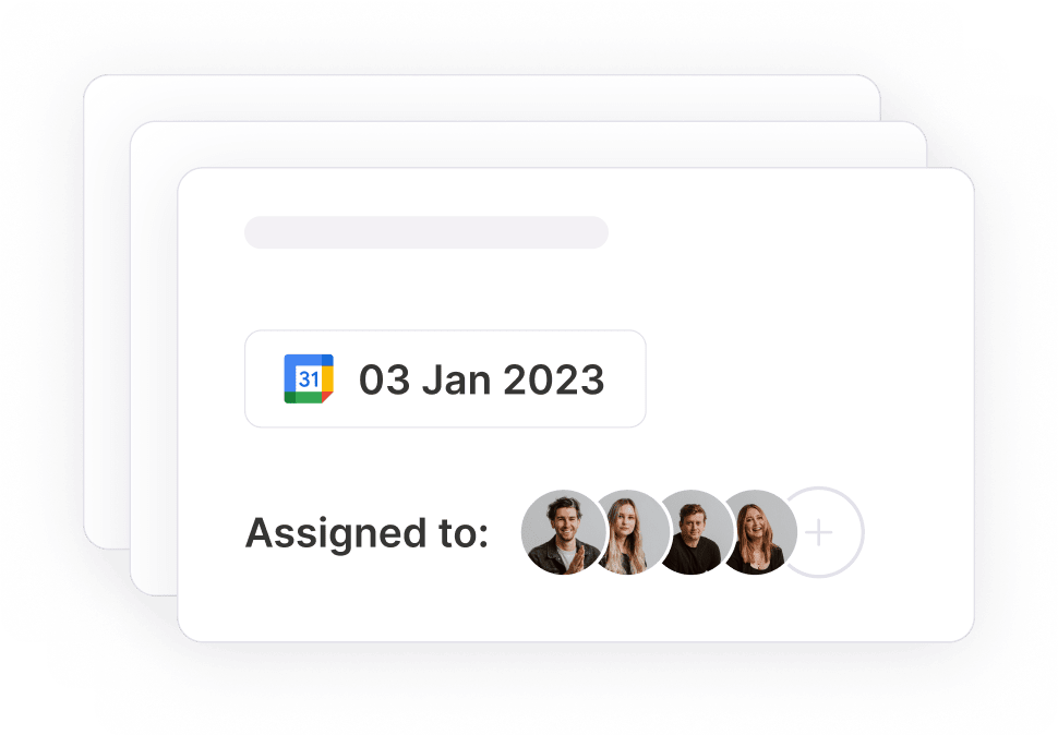 Assign tickets and set deadlines within your team