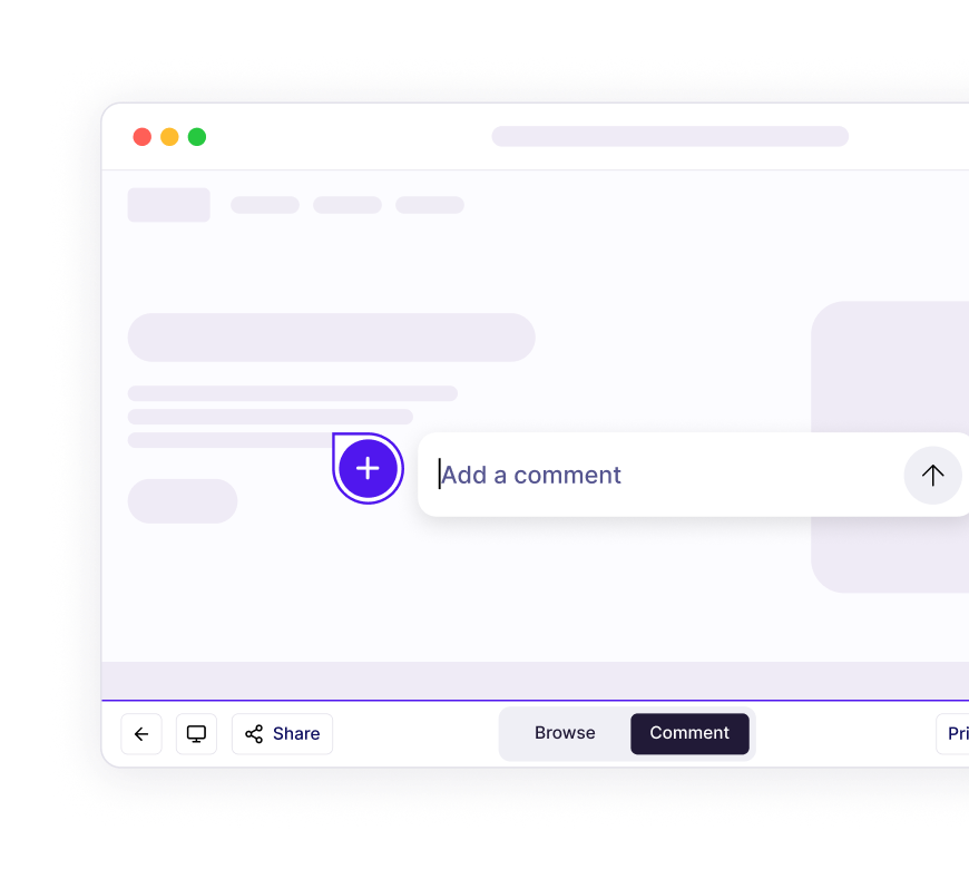 Comment directly on live websites