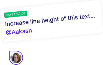 Increase line height of this text...