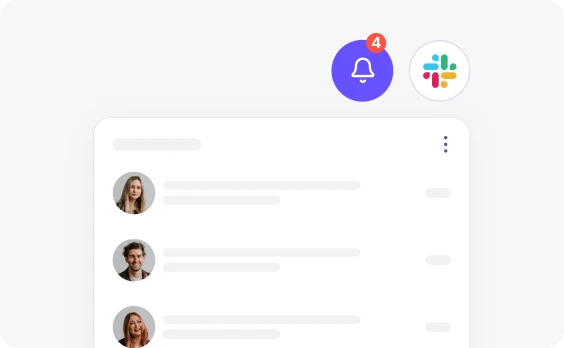 Get notified about project activities on your Slack